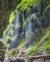 بازدید از آبشار بهشت باران