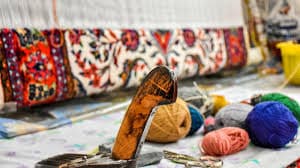 بازدید از کارگاههای قالیبافی